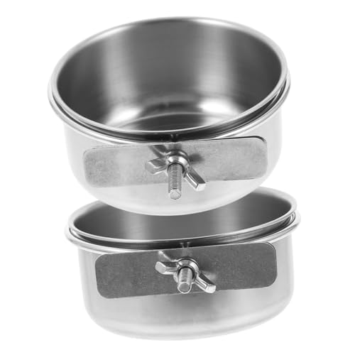 CIYODO 2stücke Vogel Futternapf Hängende Futter Und Wasserschalen Für Papageien Und Langlebige Futterschalen Für Käfige CIYODO 2stücke Vogel Futternapf Hängende Futter Und Wasserschalen Für Papageien Und Langlebige Futterschalen Für Käfige von CIYODO