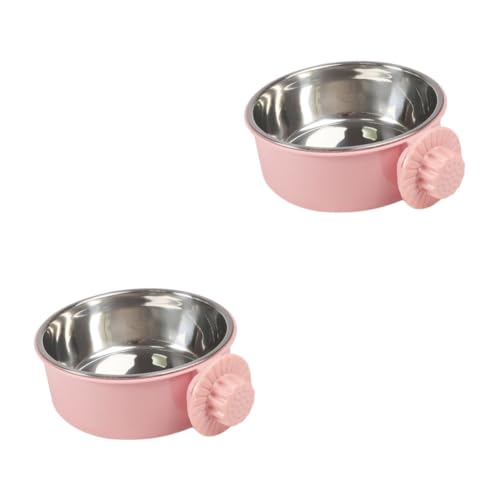 CIYODO 2 Stück Tierfutternapf Vogelkäfig Futter Wasserspender Kleintierfütterung Kaninchen Wassernapf Hundebox Wasserflaschenspender Hundefutterspender Katzenfutternäpfe Hundefutternäpfe CIYODO 2 Stück Tierfutternapf Vogelkäfig Futter Wasserspender Kleintierfütterung Kaninchen Wassernapf Hundebox Wasserflaschenspender Hundefutterspender Katzenfutternäpfe Hundefutternäpfe von CIYODO