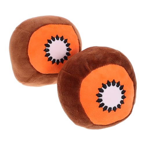 CIYODO 2 Stück Zähne Mahlen Kiwi - Robustes quietschendes Hundespielzeug Zahn interaktiv für Haustiere quietschende spielzeuge für Hunde Haustier -Kauspielzeug Plüsch CIYODO 2 Stück Zähne Mahlen Kiwi - Robustes quietschendes Hundespielzeug Zahn interaktiv für Haustiere quietschende spielzeuge für Hunde Haustier -Kauspielzeug Plüsch von CIYODO