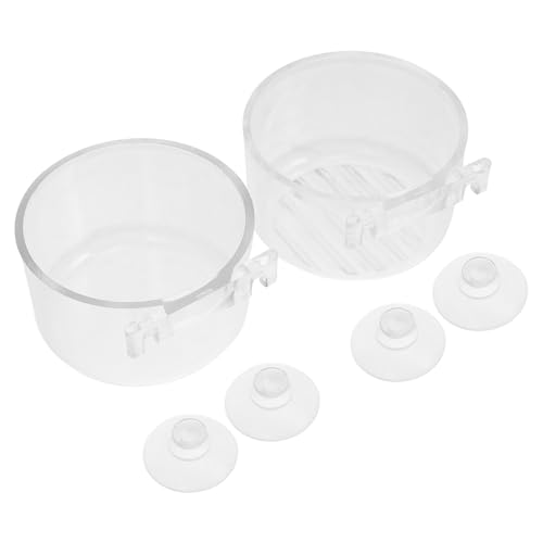 CIYODO 2 Stücke Aquarium Feeder Kunststoff Fischfutter Schwimmende Tablett Für Süßwasser Tanks von CIYODO