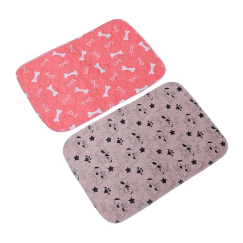 CIYODO 2 Stücke Haustier-Pee-Pads Waschbar Hund-Pee-matten Praktische Pet-windel-matten Stark Adsorbierend Und Geruchsneutralisierend CIYODO 2 Stücke Haustier-Pee-Pads Waschbar Hund-Pee-matten Praktische Pet-windel-matten Stark Adsorbierend Und Geruchsneutralisierend von CIYODO