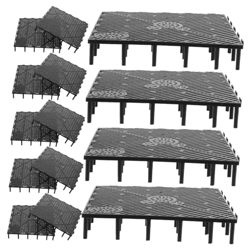 CIYODO Platte 20 Stück PVC-bodenplatten Für Aquarien Schwarz Für Große Fische CIYODO Platte 20 Stück PVC-bodenplatten Für Aquarien Schwarz Für Große Fische von CIYODO