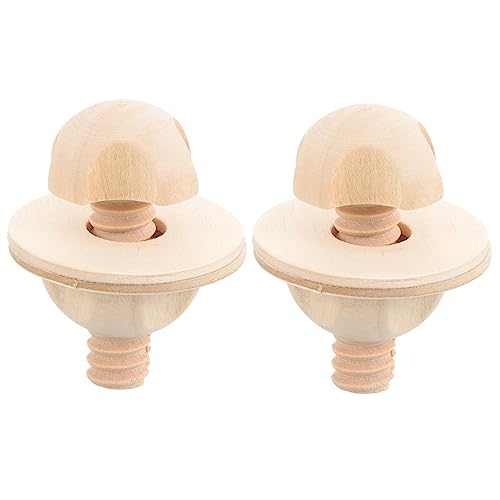 CIYODO Vogelkäfig Zubehör Kit 2PCs Holz Kauen Spielzeug für Vögel Vogel Feeder Stand Schraube CIYODO Vogelkäfig Zubehör Kit 2PCs Holz Kauen Spielzeug für Vögel Vogel Feeder Stand Schraube von CIYODO