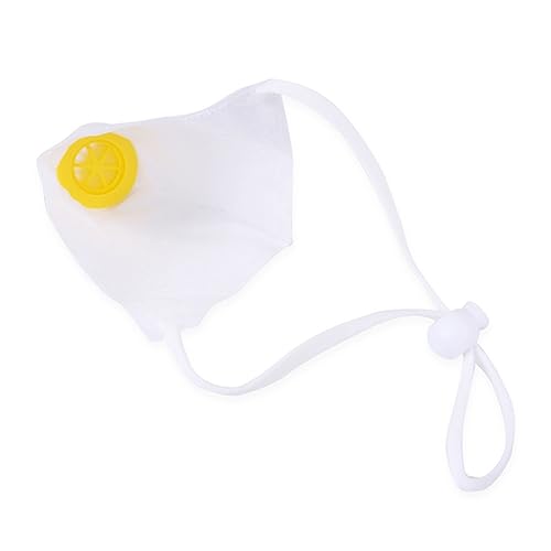 CIYODO 2St Hundemaske Hunde Gesichtsmaske für Hunde Atmungsaktive Masken für Hunde Hundeschutzmaske Haustiermaske Weiß von CIYODO