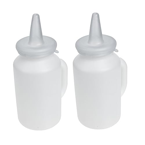 CIYODO 2-teiliges Großes Kalbsflaschen-Set Für Die Fütterung Von Neugeborenen Haustieren Silikon-babyflasche Kalbs-pflegefutterautomat Haustier-Nurser-Flasche von CIYODO