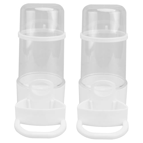 CIYODO 2stücke Teiliges Automatisches Wassertränkenset Für Vögel Hochwertiger Kunststoff Installieren Für Käfige Sorgt Für Gesunde Trinkumgebung Für Wellensittiche Und Nymphensittiche von CIYODO