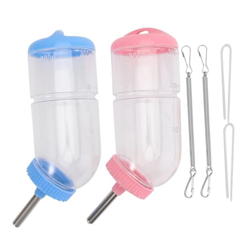 CIYODO 2Stücke Große Trinkflasche Für Haustiere Wasserspender Mit Kugelventil Für Chinchillas Und Meerschweinchen Zufällige Trinkwerkzeug CIYODO 2Stücke Große Trinkflasche Für Haustiere Wasserspender Mit Kugelventil Für Chinchillas Und Meerschweinchen Zufällige Trinkwerkzeug von CIYODO