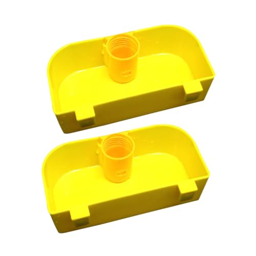 CIYODO 2 Stück Papageien Wasserspender für Vögel Automatischer Wassertränke für Papageienkäfig Zubehör Leicht zu Reinigen Langlebig und Praktisch für Sittiche und Tauben CIYODO 2 Stück Papageien Wasserspender für Vögel Automatischer Wassertränke für Papageienkäfig Zubehör Leicht zu Reinigen Langlebig und Praktisch für Sittiche und Tauben von CIYODO