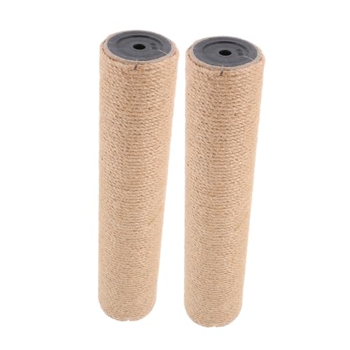 CIYODO 2Stücke Sisal Katzenkratzstangen Ersatz für Kratzbaum DIY Klettern Kratzbaumzubehör für Katzen für Gesunde Krallenpflege und Platzsparendes Design CIYODO 2Stücke Sisal Katzenkratzstangen Ersatz für Kratzbaum DIY Klettern Kratzbaumzubehör für Katzen für Gesunde Krallenpflege und Platzsparendes Design von CIYODO