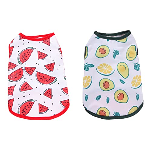 CIYODO 2stücke Hundeshirts Atmungsaktivem Material Schnelltrocknend Leicht Ärmellos Fröhliches Design Für Hunde Und Katzen Für Sommeroutfits Und Besondere Anlässe CIYODO 2stücke Hundeshirts Atmungsaktivem Material Schnelltrocknend Leicht Ärmellos Fröhliches Design Für Hunde Und Katzen Für Sommeroutfits Und Besondere Anlässe von CIYODO