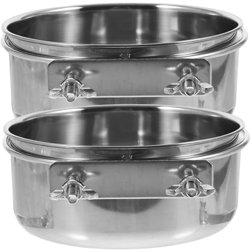CIYODO Papageien-wasserkäfig-schüssel Von Bird Feeder Food Dispenser Für Tauben Papageien Nymphensittiche von CIYODO