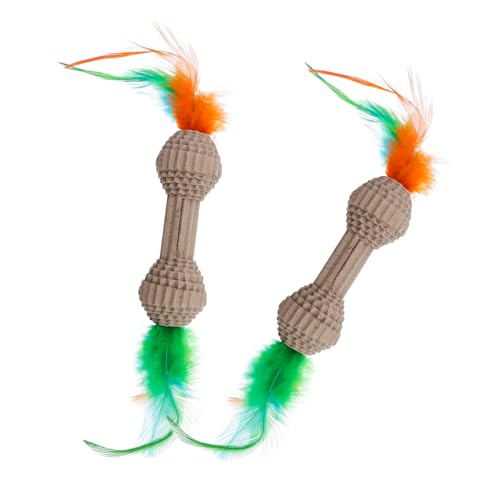CIYODO 2st Federspielzeug Für Katzen Katzenspielzeug Kratzbaum Aus Natürlichem Sisal Katze Lustiges Spielzeug Kauspielzeug Für Katzen Spielzeug Für Wohnungskatzen Katzenkratzer Wellpapier CIYODO 2st Federspielzeug Für Katzen Katzenspielzeug Kratzbaum Aus Natürlichem Sisal Katze Lustiges Spielzeug Kauspielzeug Für Katzen Spielzeug Für Wohnungskatzen Katzenkratzer Wellpapier von CIYODO