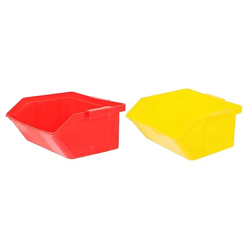 CIYODO 2st Hamster Toilette Minibehälter Zuverlässige Hamstertoilette Badezimmer Im Hamsterzimmer Hamsterstreu in Der Ecke Hamsterkäfig Kleine Tiertoilette Hamster-sandzimmer Plastik Rot CIYODO 2st Hamster Toilette Minibehälter Zuverlässige Hamstertoilette Badezimmer Im Hamsterzimmer Hamsterstreu in Der Ecke Hamsterkäfig Kleine Tiertoilette Hamster-sandzimmer Plastik Rot von CIYODO