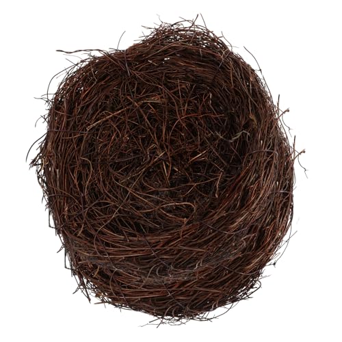 CIYODO Künstliche Vogelnester für Wohnkultur Rattan Gewebt Vogelnest Ornament Garten Nest Modelle von CIYODO