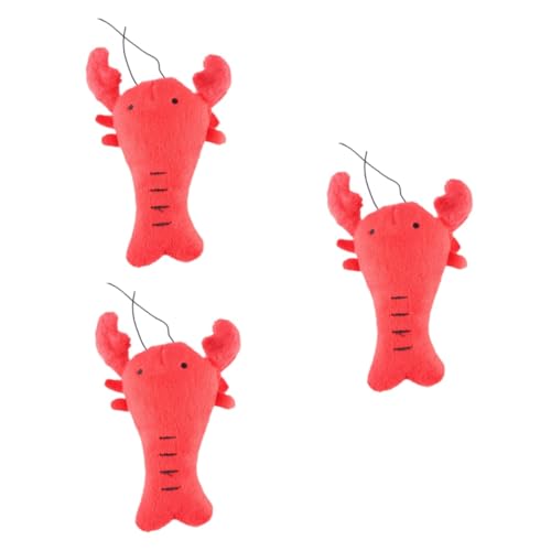 CIYODO 3 STK Welpenspielzeug Plüsch Interaktives Hundespielzeug für große Hunde Kleiner Hund Perlenhund Spielzeuge Krabbenspielzeug für Haustiere Quietschspielzeug für Hunde rot CIYODO 3 STK Welpenspielzeug Plüsch Interaktives Hundespielzeug für große Hunde Kleiner Hund Perlenhund Spielzeuge Krabbenspielzeug für Haustiere Quietschspielzeug für Hunde rot von CIYODO