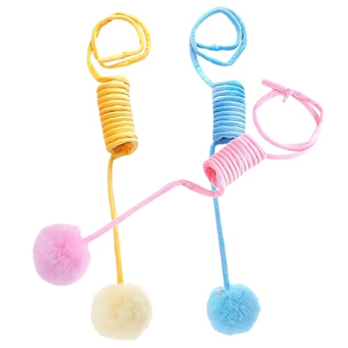 CIYODO 3 Stück Kätzchen Neckendes Katzen Interaktive Spielzeuge Zum Necken Von Katzen Für Katzen Katzenspielzeug Drinnen Katzenbedarf Katze Neckt Ball Plüsch CIYODO 3 Stück Kätzchen Neckendes Katzen Interaktive Spielzeuge Zum Necken Von Katzen Für Katzen Katzenspielzeug Drinnen Katzenbedarf Katze Neckt Ball Plüsch von CIYODO