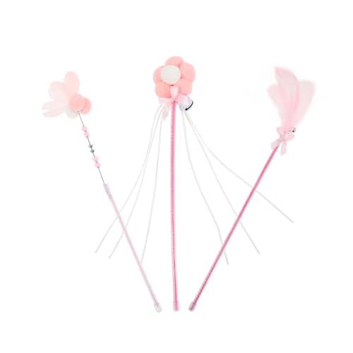 CIYODO Goneko Katzenstab 3-teiliges Interaktives Katzenspielzeug Katzenangel PVC-Material Katzenspielzeug CIYODO Goneko Katzenstab 3-teiliges Interaktives Katzenspielzeug Katzenangel PVC-Material Katzenspielzeug von CIYODO
