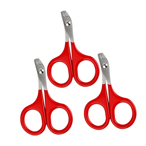 CIYODO 3 Stück Nagelschere für Haustiere Nagelknipser Schermaschinen Pfoten Katzenpflege Haustiernagelschneidemaschinen Zehe Pet Nagelpflegewerkzeug Nagelbiegeschneider für Haustiere rot CIYODO 3 Stück Nagelschere für Haustiere Nagelknipser Schermaschinen Pfoten Katzenpflege Haustiernagelschneidemaschinen Zehe Pet Nagelpflegewerkzeug Nagelbiegeschneider für Haustiere rot von CIYODO