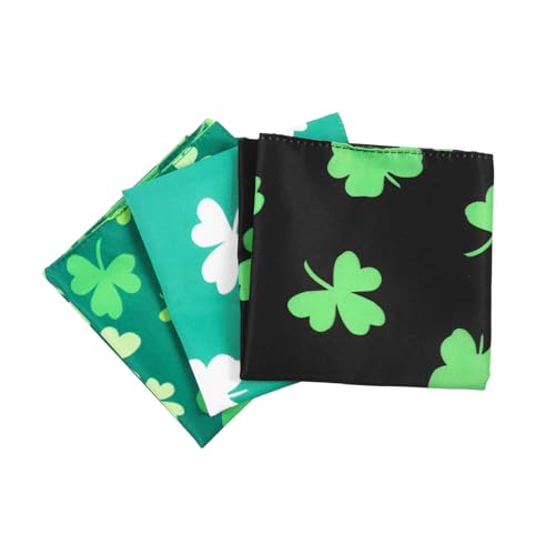CIYODO 3 Stück Pet Halstuch für Katzen Verstellbares Bandana mit Shamrock für Feiertage und Partys Langlebiges Material Perfektes Haustierzubehör CIYODO 3 Stück Pet Halstuch für Katzen Verstellbares Bandana mit Shamrock für Feiertage und Partys Langlebiges Material Perfektes Haustierzubehör von CIYODO
