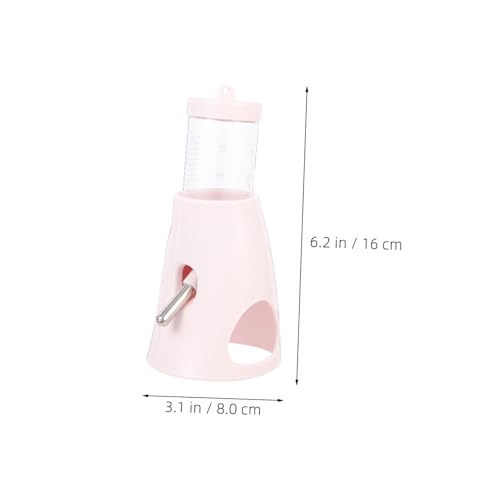 CIYODO 3 Stück Teiliges Hamster-trinkflaschen Halterung Auslaufsicherer Wasserspender für Kleine Haustiere Stehender Trinkflaschenhalter mit Rollkugel für Hamster Kaninchen Chinchilla und CIYODO 3 Stück Teiliges Hamster-trinkflaschen Halterung Auslaufsicherer Wasserspender für Kleine Haustiere Stehender Trinkflaschenhalter mit Rollkugel für Hamster Kaninchen Chinchilla und von CIYODO
