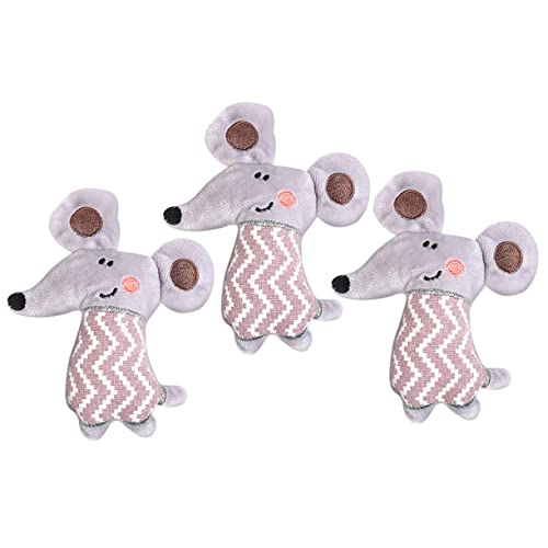 CIYODO 3 Stück Teiliges Katzenminze Spielzeugset Plüsch Mäuse mit Großen Interaktive Katzenspielzeuge für Katzen und Kitten Langlebig und Kratzfest und Beschäftigen CIYODO 3 Stück Teiliges Katzenminze Spielzeugset Plüsch Mäuse mit Großen Interaktive Katzenspielzeuge für Katzen und Kitten Langlebig und Kratzfest und Beschäftigen von CIYODO