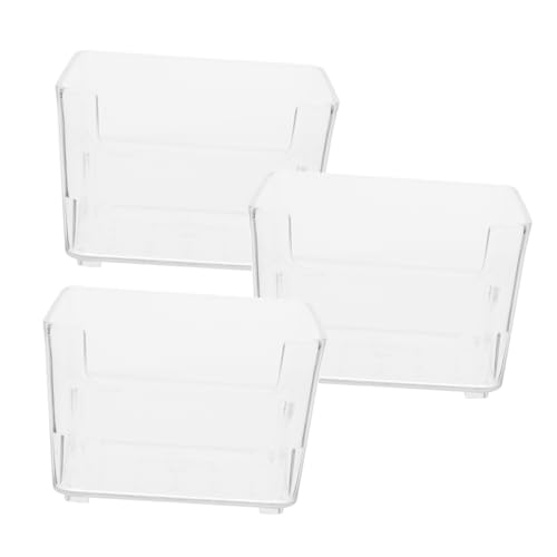 CIYODO 3 Stücke Hamsterbad Hamster klo Hamster sandbad Hamstersauna Hängematte Meerschweinchen verbirgt Sich badewanne bodenbad behälter verschleißfester Badbehälter Acryl Transparent von CIYODO