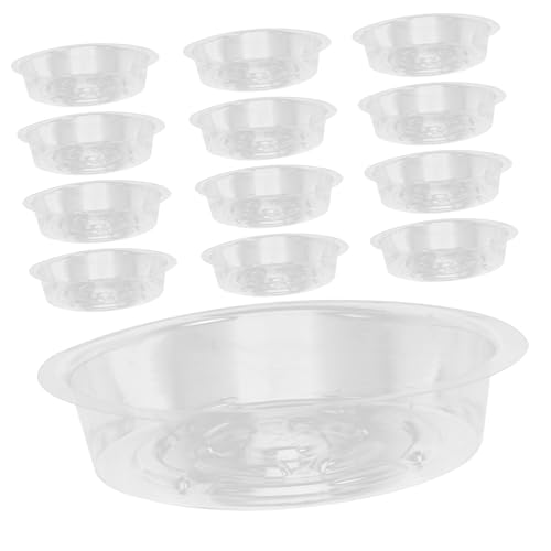 CIYODO Untertöpfe Für Pflanzen Aus Kunststoff Runde Pflanzenuntersetzer 30 Stück Blumentopf-tabletts Zum Auffangen Von Wasser Und Erde von CIYODO