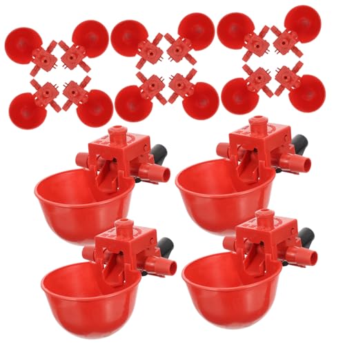 CIYODO 30 Stück Teiliges Verstellbarer Wasserspender für Vögel Automatische Tränkeschale für Hühner Tauben und Andere Haustiere Langlebig Material für Geflügelhaltung und CIYODO 30 Stück Teiliges Verstellbarer Wasserspender für Vögel Automatische Tränkeschale für Hühner Tauben und Andere Haustiere Langlebig Material für Geflügelhaltung und von CIYODO