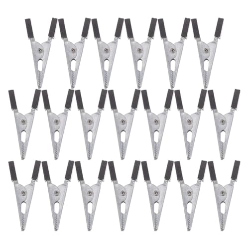 CIYODO 30 Stücke Vogel Käfig Clips Clip Türschloss Metall Alligator Clips Für Papagei Käfig Kleine Metall Klemmen Für Vogel Käfig Zubehör CIYODO 30 Stücke Vogel Käfig Clips Clip Türschloss Metall Alligator Clips Für Papagei Käfig Kleine Metall Klemmen Für Vogel Käfig Zubehör von CIYODO