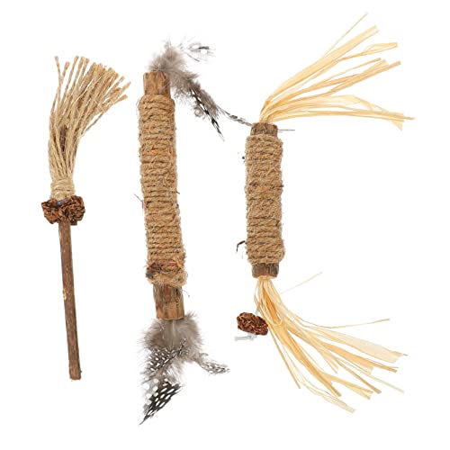 CIYODO Praktisches Katzenspielzeug für Kätzchen 3 Stück Kauspielzeug für Katzen Beißspielzeug für Hauskatzen Katzenminzenspielzeug Katzenspielzeug CIYODO Praktisches Katzenspielzeug für Kätzchen 3 Stück Kauspielzeug für Katzen Beißspielzeug für Hauskatzen Katzenminzenspielzeug Katzenspielzeug von CIYODO