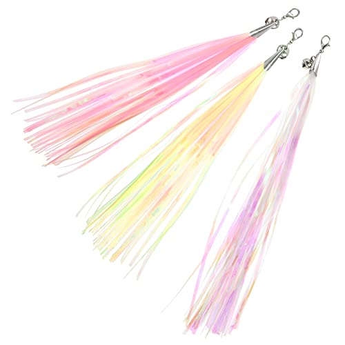 CIYODO Katze Teaser Stick Ersatz 3pcs Spielzeug Unterhalten Ihre Katze Haustier Interaktive Spielzeug CIYODO Katze Teaser Stick Ersatz 3pcs Spielzeug Unterhalten Ihre Katze Haustier Interaktive Spielzeug von CIYODO