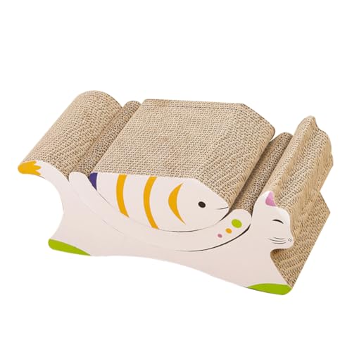 CIYODO Kratzkarton-Set für Haustiere und Kätzchen 3 Kratzbretter strukturierte Oberfläche Katzenspielzeug für den Innenbereich beißfestes Material Trennungsdesign CIYODO Kratzkarton-Set für Haustiere und Kätzchen 3 Kratzbretter strukturierte Oberfläche Katzenspielzeug für den Innenbereich beißfestes Material Trennungsdesign von CIYODO