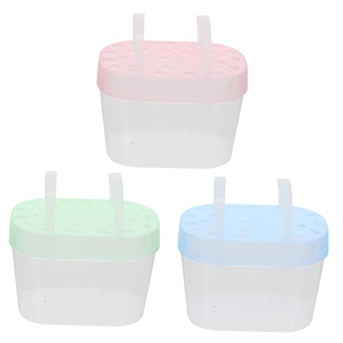 CIYODO 3st Versandkarton Haustier-Hamster-Fall Haustierkäfig Tierträger Hamster-reisekäfig Zuchtbecken Für Schildkröten Guinea-trägerkäfig Klarer Schildkrötenträger Hamsterfälle Plastik CIYODO 3st Versandkarton Haustier-Hamster-Fall Haustierkäfig Tierträger Hamster-reisekäfig Zuchtbecken Für Schildkröten Guinea-trägerkäfig Klarer Schildkrötenträger Hamsterfälle Plastik von CIYODO