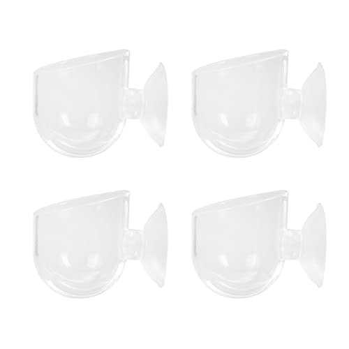 CIYODO 4 Stück Aquarienpflanzen Töpfe Blutwurm Futterspender aus Hochwertigem Transparent Installieren für Aquarienbewohner und Wasserpflanzen CIYODO 4 Stück Aquarienpflanzen Töpfe Blutwurm Futterspender aus Hochwertigem Transparent Installieren für Aquarienbewohner und Wasserpflanzen von CIYODO