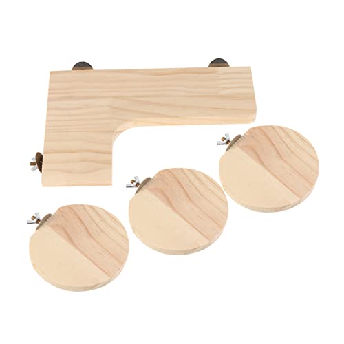 CIYODO 4 Stück Hamster-Sprungbrett großer Hamsterkäfig Anlasser Nymphensittich Zubehör Hamster Spielplatz Hamster Hamsterkäfig Holzplattform Hamster-Sprungplattform CIYODO 4 Stück Hamster-Sprungbrett großer Hamsterkäfig Anlasser Nymphensittich Zubehör Hamster Spielplatz Hamster Hamsterkäfig Holzplattform Hamster-Sprungplattform von CIYODO