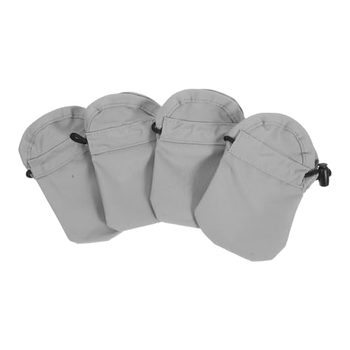 CIYODO 4 Stück Haustierschuhe hundeschuhe Katzen zubehör katzenpflege katzenschutz Tierbroschen Katzenschuhe Kätzchenschuhe Hundefüße bedeckt wasserdichte Hundestiefel Nylon Light Grey CIYODO 4 Stück Haustierschuhe hundeschuhe Katzen zubehör katzenpflege katzenschutz Tierbroschen Katzenschuhe Kätzchenschuhe Hundefüße bedeckt wasserdichte Hundestiefel Nylon Light Grey von CIYODO