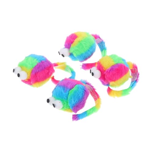 CIYODO Kätzchen- -Spielzeug 4 Stück Plüsch-simulationsmaus Katzenspielzeug Interaktives Katzenspielzeug Flauschiges Ratten-kauspielzeug Für Tierhandlungen CIYODO Kätzchen- -Spielzeug 4 Stück Plüsch-simulationsmaus Katzenspielzeug Interaktives Katzenspielzeug Flauschiges Ratten-kauspielzeug Für Tierhandlungen von CIYODO