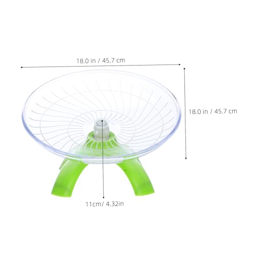 CIYODO 4 Stück Laufrad Für Kleintiere Mäuse Leises Rad Leises Spinnrad Rattenrad Fliegende Untertasse Laufrad Für Mäuse Laufende Untertasse Hamster Sportrad CIYODO 4 Stück Laufrad Für Kleintiere Mäuse Leises Rad Leises Spinnrad Rattenrad Fliegende Untertasse Laufrad Für Mäuse Laufende Untertasse Hamster Sportrad von CIYODO