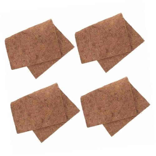 CIYODO Kokosfaser-Tankmatte für Eidechsen Reptiliensubstrat Teppich für Bartagamen 4 Stück CIYODO Kokosfaser-Tankmatte für Eidechsen Reptiliensubstrat Teppich für Bartagamen 4 Stück von CIYODO