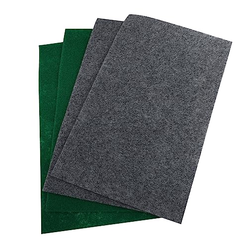 CIYODO 4 Stück Reptilienteppich Schlange Teppich Für Reptilienkäfige Terrarienteppich Für Reptilien Schildkrötenbecken Reptilienzubehör Hitze Bettwäsche Liner Reptilienterrarium Polyester von CIYODO