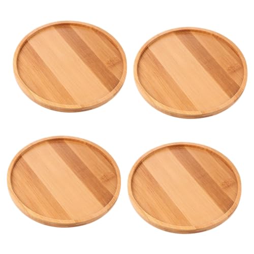 CIYODO 4 Stück Teiliges Pflanzenuntersetzer Blumenkübel Trays für Bonsai rutschfest für Innenräume für Pflanzenpflege CIYODO 4 Stück Teiliges Pflanzenuntersetzer Blumenkübel Trays für Bonsai rutschfest für Innenräume für Pflanzenpflege von CIYODO