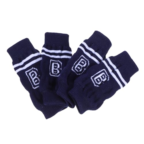 CIYODO 4 Stücke Hund Bein Wärmer Pet Ellenbogen Protector Hund Ellenbogen Hülse Hund Ellenbogen Protector Gestrickte Socken CIYODO 4 Stücke Hund Bein Wärmer Pet Ellenbogen Protector Hund Ellenbogen Hülse Hund Ellenbogen Protector Gestrickte Socken von CIYODO