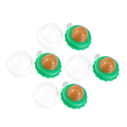 CIYODO 4Stücke Essbare Katzenleckerlis für Wandmontage Leckere Katzenminze Bälle Hygienisch Verpackt mit Abdeckung für Belohnung und Training Katzensnacks CIYODO 4Stücke Essbare Katzenleckerlis für Wandmontage Leckere Katzenminze Bälle Hygienisch Verpackt mit Abdeckung für Belohnung und Training Katzensnacks von CIYODO
