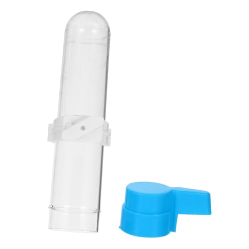 CIYODO 5 Stück Automatischer Vogeltrinkspender Transparente Wasserflasche mit Blauen für Papageien und Andere zu Installieren Langlebig für Vogelhaltung CIYODO 5 Stück Automatischer Vogeltrinkspender Transparente Wasserflasche mit Blauen für Papageien und Andere zu Installieren Langlebig für Vogelhaltung von CIYODO