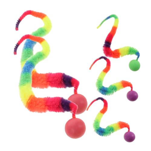 CIYODO Hüpfbälle-Spielzeugset für Katzen 5er-Pack interaktive Bälle und Katzenjagdspielzeug für das Spielen und Trainieren im Innenbereich CIYODO Hüpfbälle-Spielzeugset für Katzen 5er-Pack interaktive Bälle und Katzenjagdspielzeug für das Spielen und Trainieren im Innenbereich von CIYODO