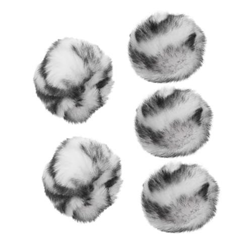 CIYODO 5 Stück Katzenminze Bälle für Katzen Teiliges Interaktives aus Weichem Plüsch Langlebig für Selbstunterhaltung für Kätzchen und Katzen von CIYODO