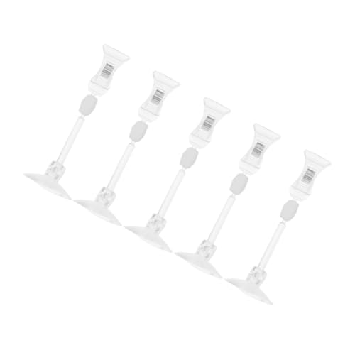 CIYODO 5stücke Saugnapf Clips Für Aquarien Futter Und Pflanzenhalterung Installieren Vielseitig Einsetzbar Für Fischzubehör Und Wasserrohre Transparent CIYODO 5stücke Saugnapf Clips Für Aquarien Futter Und Pflanzenhalterung Installieren Vielseitig Einsetzbar Für Fischzubehör Und Wasserrohre Transparent von CIYODO