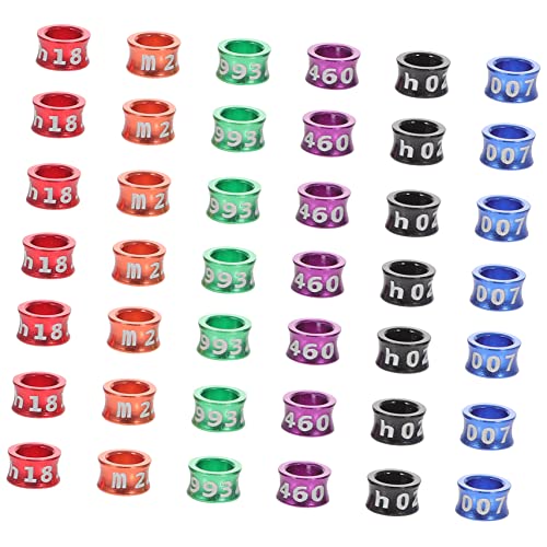 CIYODO 50pcs Vögel Beinkreise Nummerierte Fußringe Vogelbeinkreise Vögel Fußringe Homing -taubenringe CIYODO 50pcs Vögel Beinkreise Nummerierte Fußringe Vogelbeinkreise Vögel Fußringe Homing -taubenringe von CIYODO