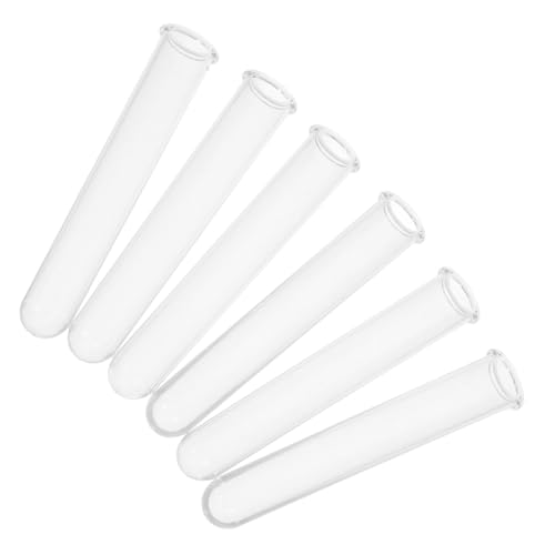 CIYODO 6 Stück Transparente Reagenzglasvasen Für Pflanzenanzucht Hydrokulturröhren Blumenbehälter Für Schreibtisch Dekoration Zuhause Und Büro 12 cm CIYODO 6 Stück Transparente Reagenzglasvasen Für Pflanzenanzucht Hydrokulturröhren Blumenbehälter Für Schreibtisch Dekoration Zuhause Und Büro 12 cm von CIYODO
