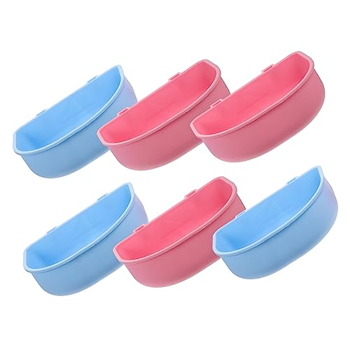 CIYODO 6 Stück Kaninchenschale Ratten Zubehör für Haustierhasen Hund wasserflasche hamsterzubehör Hamster zubehör Lebensmittel Waschbarer Wassernapf für Hamster Chinchilla-Schüssel CIYODO 6 Stück Kaninchenschale Ratten Zubehör für Haustierhasen Hund wasserflasche hamsterzubehör Hamster zubehör Lebensmittel Waschbarer Wassernapf für Hamster Chinchilla-Schüssel von CIYODO